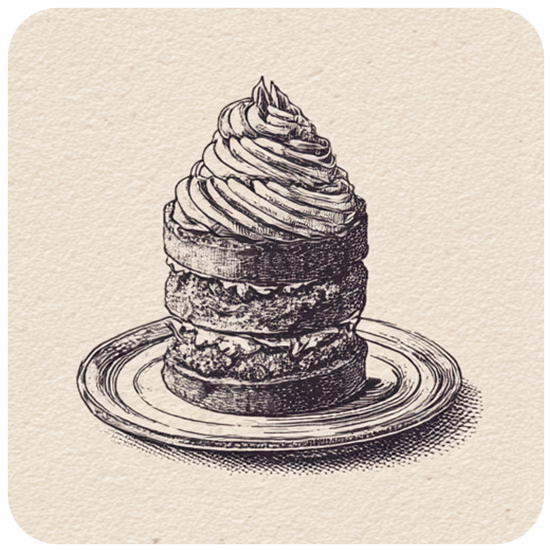 Dessertkarte
